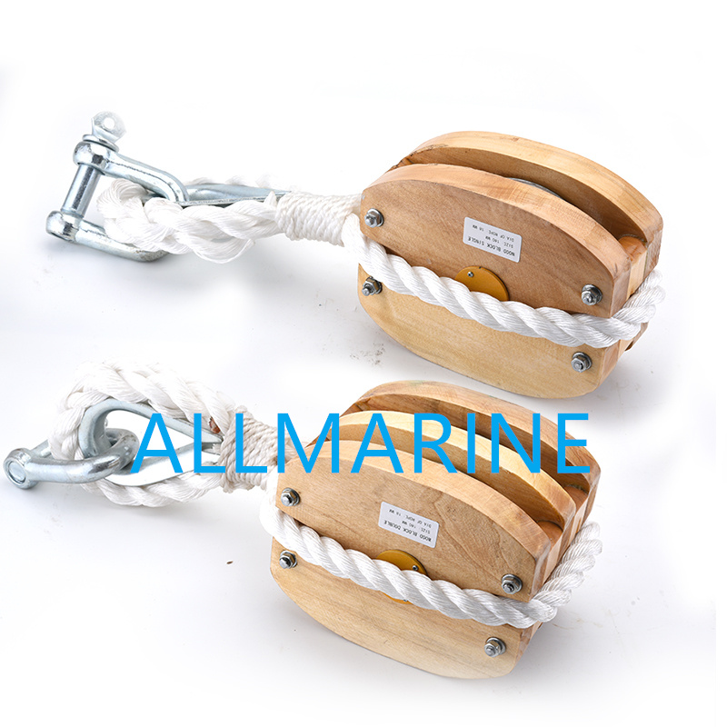 External Bound Wooden Block