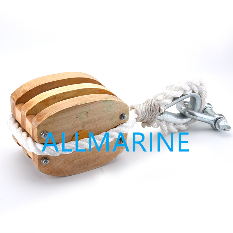External Bound Wooden Block