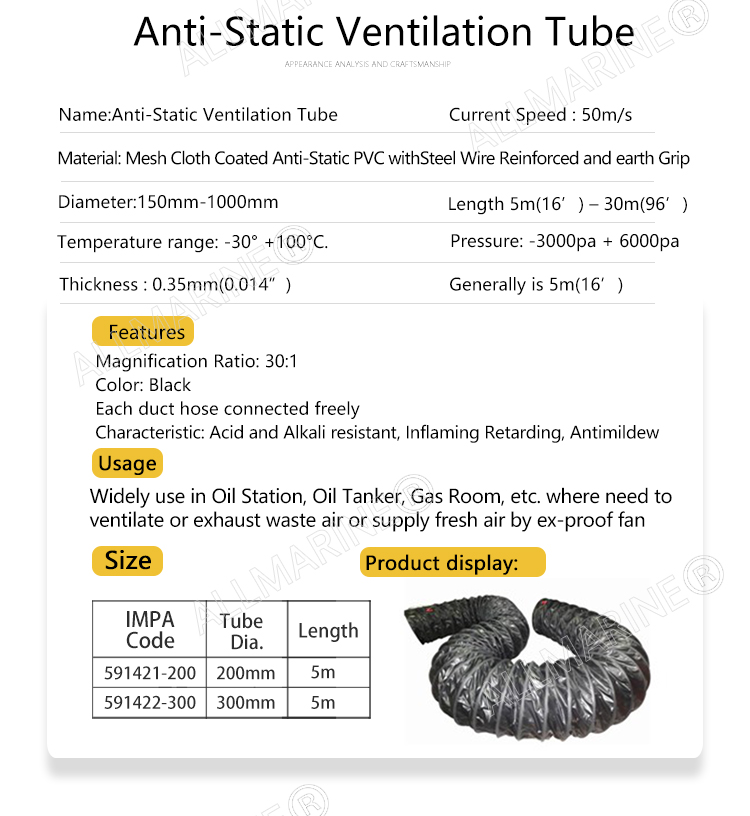 Anti-Static Duct Hose